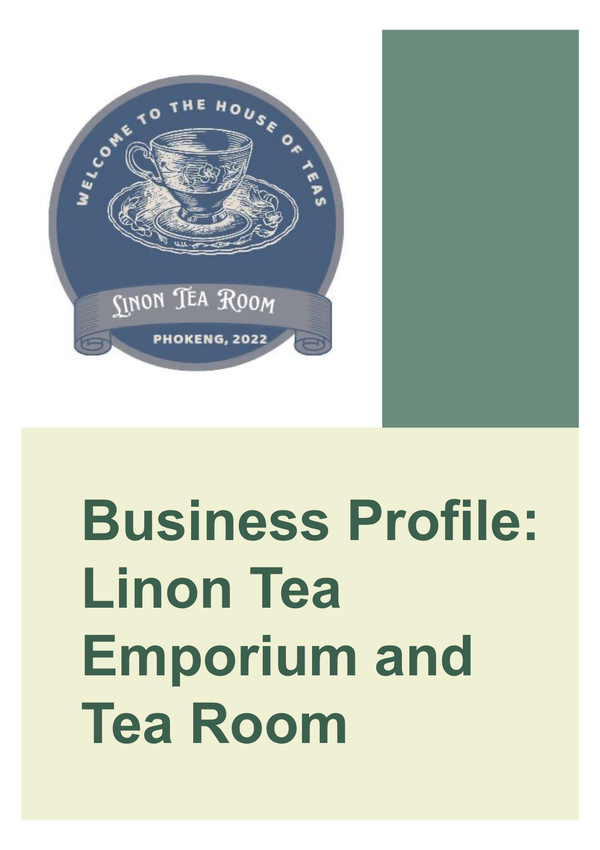 Bonolo, founder of Mzuri Tea