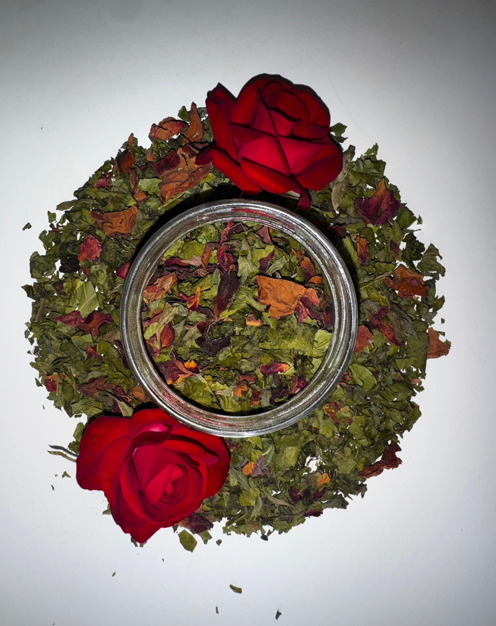 Tea jar close-up